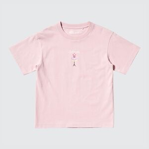 Light Pink Oshinoko Graphic Uniqlo T-Shirt